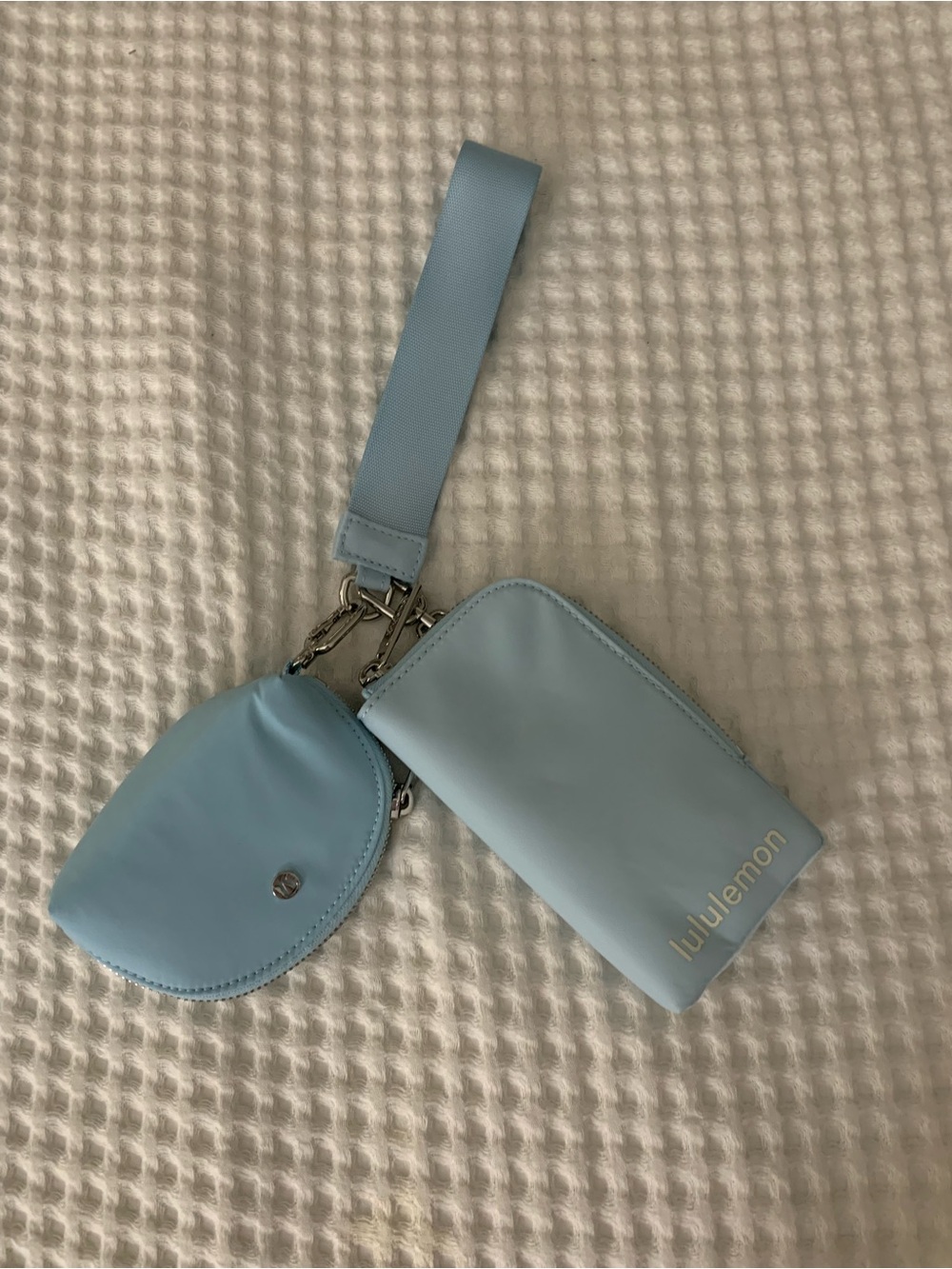 NWOT Lululemon Dual Pouch Wristlet Wallet